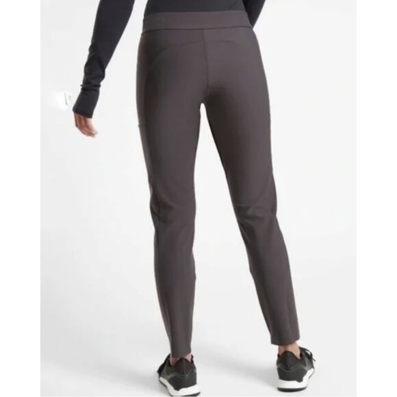 ATHLETA Stellar Trouser Pants in Shale Gray Office Travel Normcore Minimal 4P - Picture 2 of 14